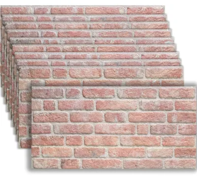 Produktbild von 3D-Wandpaneele Steinoptik 100 x 50 x 2 cm, 5 m² Abdeckungsfläche, flexibel zuschneidbar