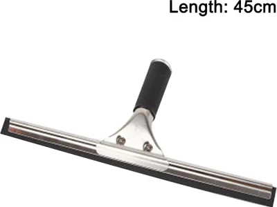 Produktbild von Fensterabzieher, Duschabzieher, Wischbreite 45 cm, mit beweglichem Gelenk, Abzieher für Dusche, Fenster und Spiegel, für große Flächen