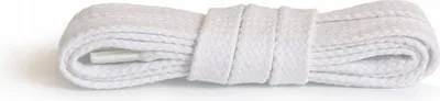 Obrázek produktu pro Odolné ploché tkaničky 120 cm Kaps - bílé