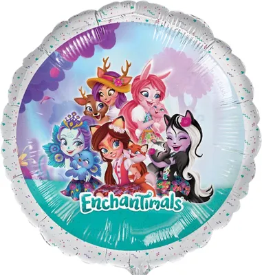 Productafbeelding van Amscan Enchantimals folieballon ø 43 cm