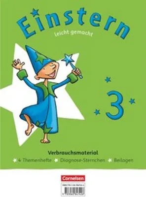 Immagine prodotto di Einstern Mathematik 03 Leicht gemacht. Themenhefte 1-4, Diagnoseheft und Kartonbeilagen im Paket