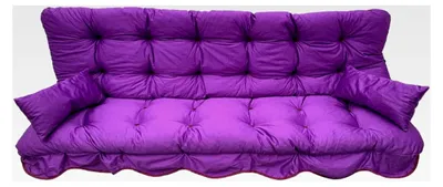 Produktbild von Polsterauflage für Hollywoodschaukel 180x50 violett