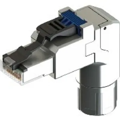 Obrázek produktu pro Telegärtner J00026A4001, RJ45, Černá, Nerezová ocel