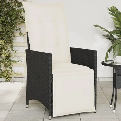 Imagen del producto de Silla de jardín ajustable con cojín, color
