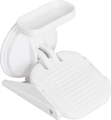 Produktbild von Höhenverstellbares Badezimmerpedal, bohrfreies Saugnapfdesign, rutschfestes, breites Pedal, platzsparende Duschfußstütze