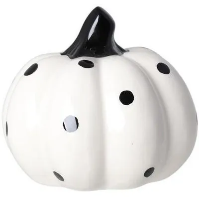 Produktbild von GlamurProjekt Keramik Herbstfigur Dekorative Große Kürbisfigur