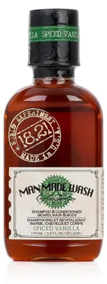 Produktbild von 18.21 Man Made 18.21 Man Made 3-1 Body Wash, Shampoo and Conditioner - Spiced Vanilla 100 ml