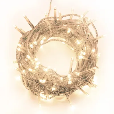 Produktbild von LED Lichterkette außen mit Timer, warmweiß 160 LED, Lichterkette strombetrieben