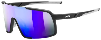 Produktbild von Uvex cellon Sportbrille Sonnenbrille – Ultraleicht mit 100% UV400 Schutz – Black Matt/Mirror Blue