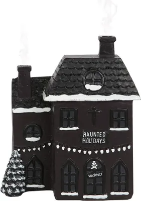 Produktbild von Something Different - Räucherkegelhalter "Merry Cryptmas" SD4704 (Einheitsgröße) (Schwarz/Weiß)