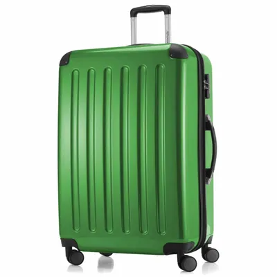 Produktbild von HAUPTSTADTKOFFER - Alex - Großer Hartschalen-Koffer Koffer Trolley Rollkoffer Reisekoffer, 75 cm, 119 Liter,Grün