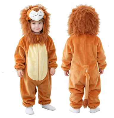Productafbeelding van Doladola Unisex babyromper, lente/herfst, dierenprint, voor jongens en meisjes, van flanel