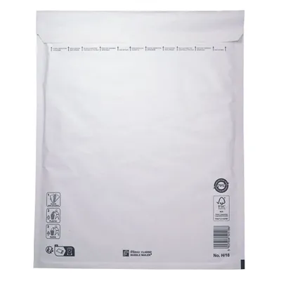 Produktbild von DULA - Luftpolsterumschlag H18 270 x 360 mm - Karton 100 Stück - Luftpolsterumschläge