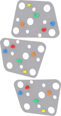 Produktbild von Kletterwand Indoor Cheesy für Kinder mit Griffe | Klettergerüst Kinderzimmer