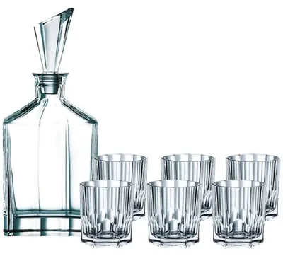 Produktbild von Nachtmann 00-90025-0 Whiskyset Aspen, klar, 7-teilig (1 Set)