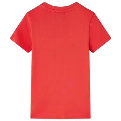 Immagine prodotto di vidaXL Maglietta per bambini rosso 140