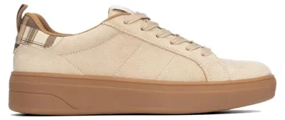 Image de REFRESH - Baskets de sport pour femmes, couleur beige - Chaussures confortables et polyvalentes - Cas