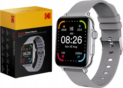 Zdjęcie produktu dla Zegarek Smartwatch IP68 GPS Tętno Saturacja 10 dni Czuwania / Kodak SW-7203