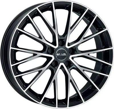 Zdjęcie produktu dla Koło Aluminiowe Mak Speciale 9X20 5X112 Et 42 Black Mirror