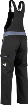 Produktbild von Blakläder Latzhose Industrie 2665 1210 in zwei Farben, Farbe:schwarz/grau, Größe:62
