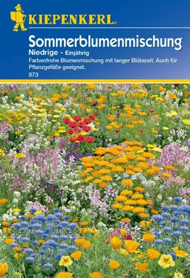 Produktbild von Kiepenkerl Blumensamen-Mischung Niedrige Sommerblumenmischung