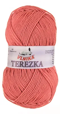 Strickgarn TEREZKA 100% Baumwolle, lachs