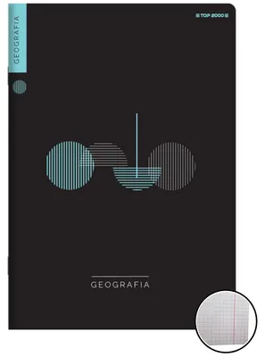 Produktbild von Zeszyt A5/60K Kratka Geografia Top 400181530 A'10