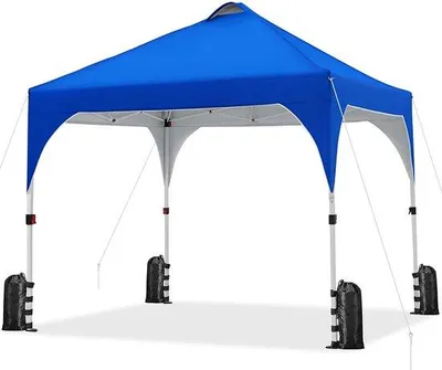Produktbild von Famanu Pavillon 3x3m - Wasserdicht, höhenverstellbar, blau