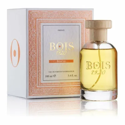 A perfume bottle and its box are displayed on a white background.