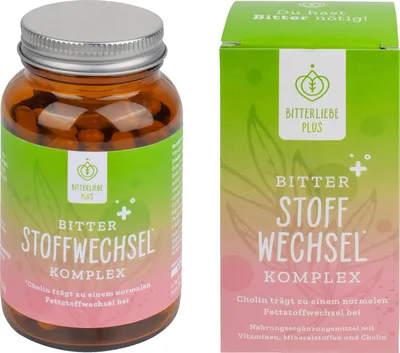 Produktbild von BitterLiebe Stoffwechsel-Komplex Kapseln