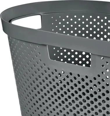 Produktbild von Wäschekorb aus 100% recyceltem Material, 40 Liter, grün