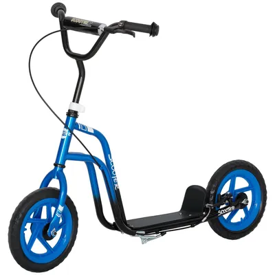 Produktbild von Kinder Roller Scooter - Tretroller - Höhenverstellbarer Lenker - 30 cm Räder - Blau