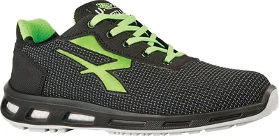 Produktbild von Sicherheitsschuh RedLion STRONG Gr.43 schwarz/grün S3 SRC ESD EN20345