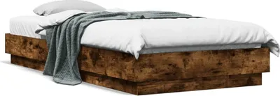 Produktbild von CLORIS Bettgestell Räuchereiche 90x200 cm Holzwerkstoff 2024