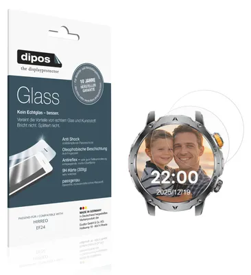 Image de 2x Protection ecrán pour HIRREO EF24 mat Verre souple Film Protecteur 9H dipos