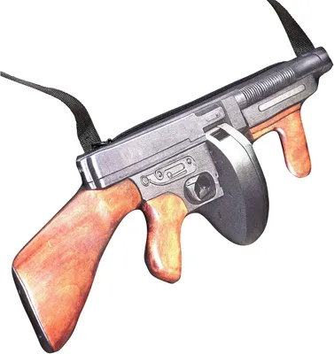 Image de Sac à fusil accessoire de costume marron - taille unique