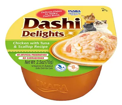 Produktbild von Snack für Gatos Inaba Dashi Delights Pollo 70 g