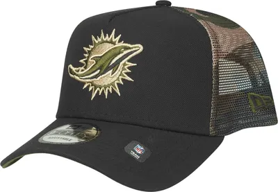 Zdjęcie produktu dla Czapka z daszkiem New Era Snapback Trucker Cap - Miami Dolphins wood camo