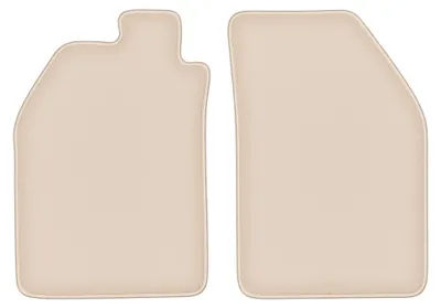 Productafbeelding van Velours voormatten voor Saab 9000 1984-1991 (sedan) – 2-delig, beige, op maat – Wielganizator FORTUNA
