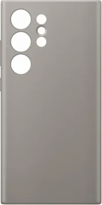 Zdjęcie produktu dla Samsung Vegan Leather Case, Pokrowiec, Samsung, Galaxy S24 Ultra, 17,3 cm (6.8"), Szarobrązowy