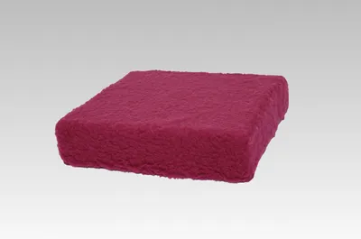 Produktbild von Stuhlkissen Sitzerhöhung Aufstehhilfe Wolle bordeaux 40/40/10 cm bordeaux 40 x 40 x 10 cm