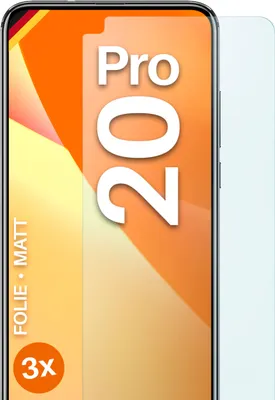 Produktbild von moex® 3x Schutzfolie kompatibel mit Honor 20 Pro - Displayschutzfolie Anti Reflex Folie, Matt