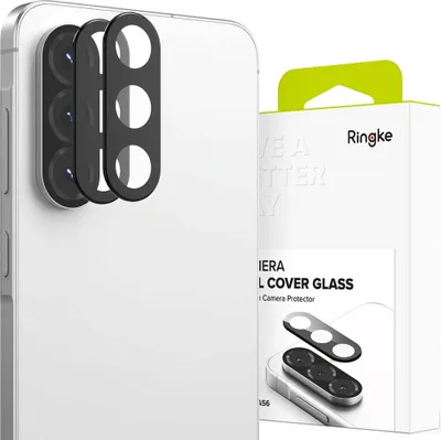 Produktbild von Ringke Kamera-Schutz Full Cover Samsung Galaxy A56 5G Schwarz [2 PACK]