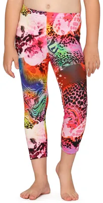 Image de Leggings 3/4 pour filles Merry Style MS10-405 (imprimé multicolore, 128)