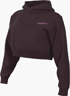 Immagine prodotto di Nike W Nsw Phnx Flc Felpa Con Cappuccio Bordeaux Crush Bordeaux Crush M