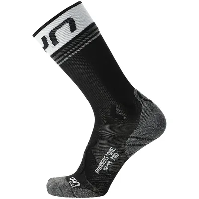 Obrázok produktu pre UYN Runner's One Mid bežecké ponožky pánske čierne/biele 39-41