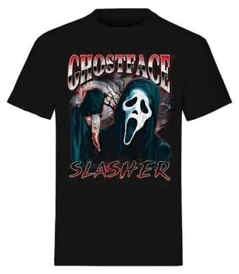 Immagine prodotto di Maglietta Scream (Film) Uomo Ghostface - Slasher nero M