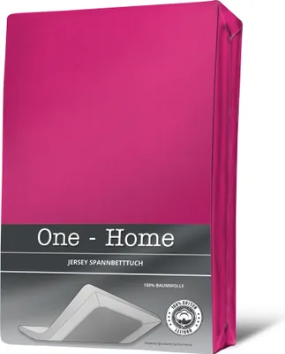 Produktbild von Jersey Spannbettlaken Spannbetttuch Baumwolle 90x200 140x200 180x200 & Topper..., Größe:70 x 140 cm Kinderlaken, Farbe:Pink