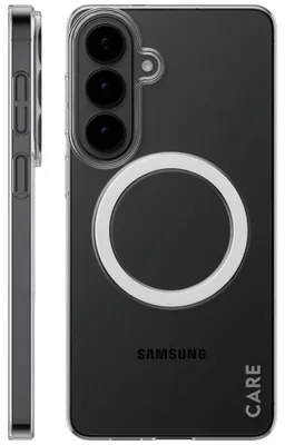 Produktbild von PanzerGlass CARE™ by ® SL1M Case Transparent m. Qi Samsung Galaxy S26+, Cover, Samsung, Samsung - Galaxy S26+, 17 cm (6.7"), Transparent