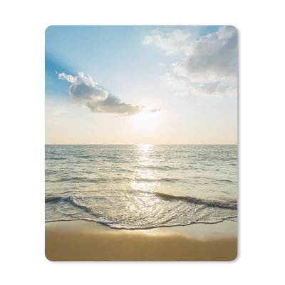 Produktbild von MuchoWow® Mauspad Mousepad Meer - Sommer - Strand 19x23 cm - Mousepads - Maus Mat - Pad - Mausunterlage - Mauspads - Spielen